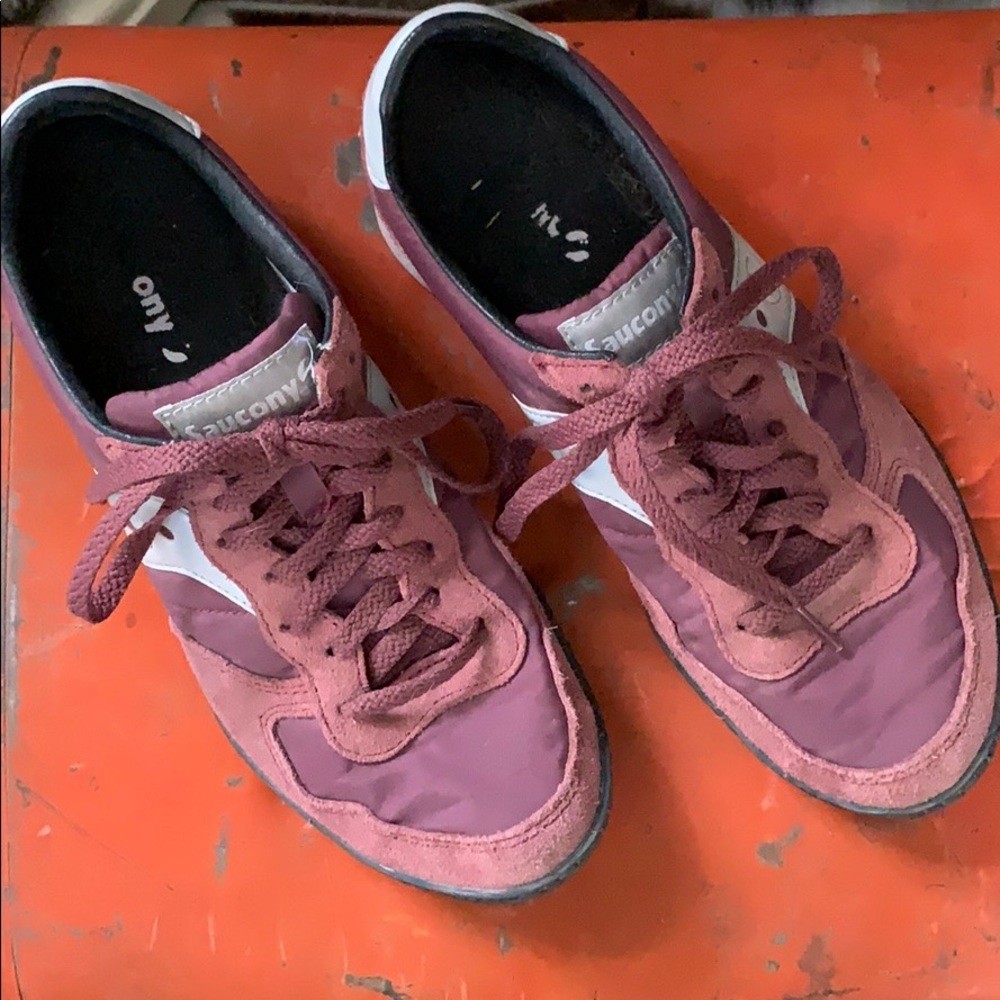 Saucony Bullet in Raisin